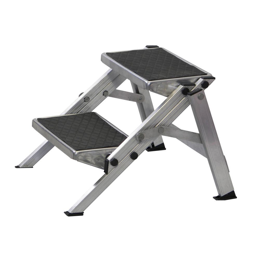 Skládací dvojschůdek ke karavanu Heusser