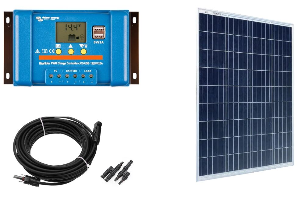 Solární sestava Victron Energy Caravan PWM nominální výkon (wp) 175