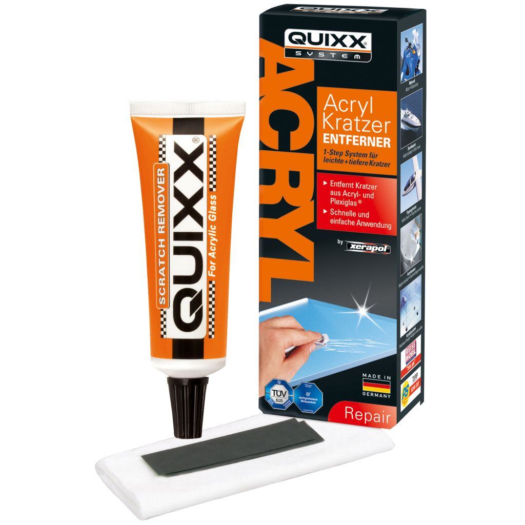 Odstraňovač škrábanců Quixx Acrylic Scratch Remover