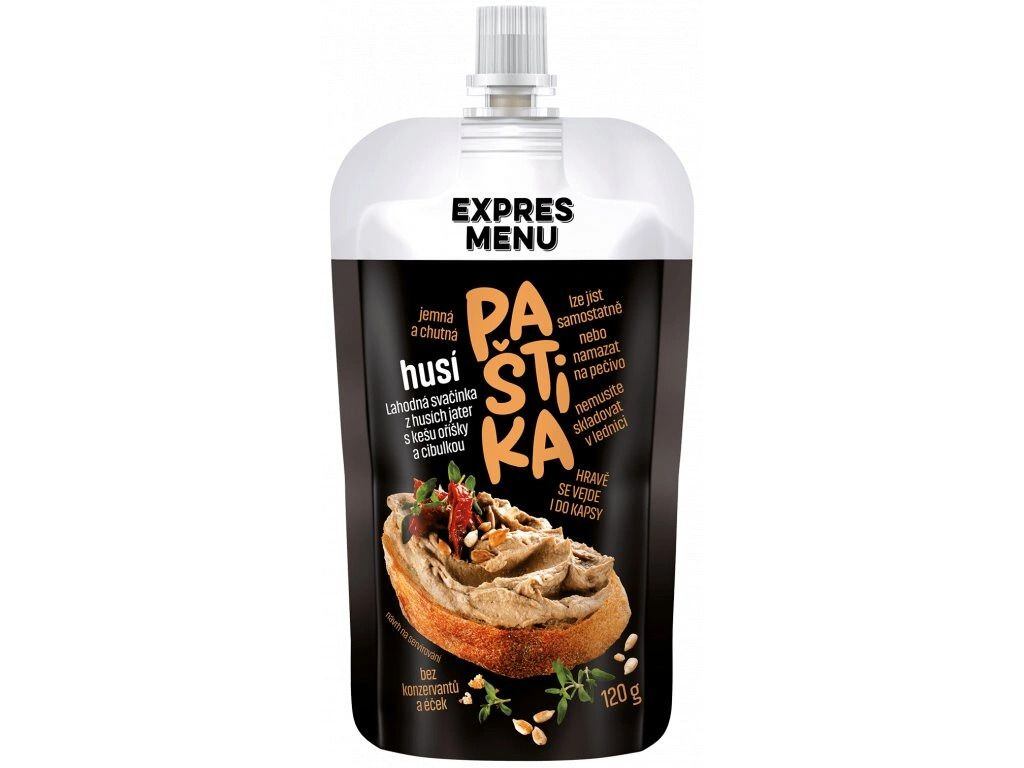 Levně Husí paštika EXPRES MENU 120 g