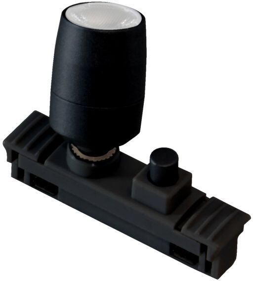 Posuvný bodový LED reflektor pro lištu Dimatec s vypínačem