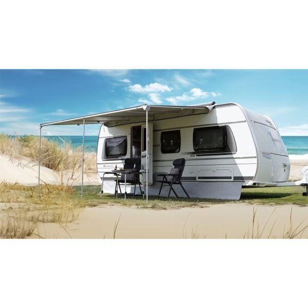 Sluneční stříška WIGO Breeze rozměry (š × h) 450 × 235 cm