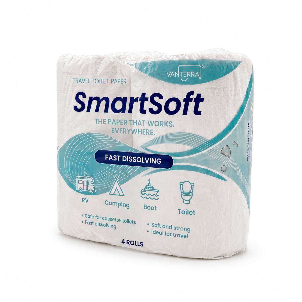 Toaletní papír Vanterra SmartSoft 4 ks