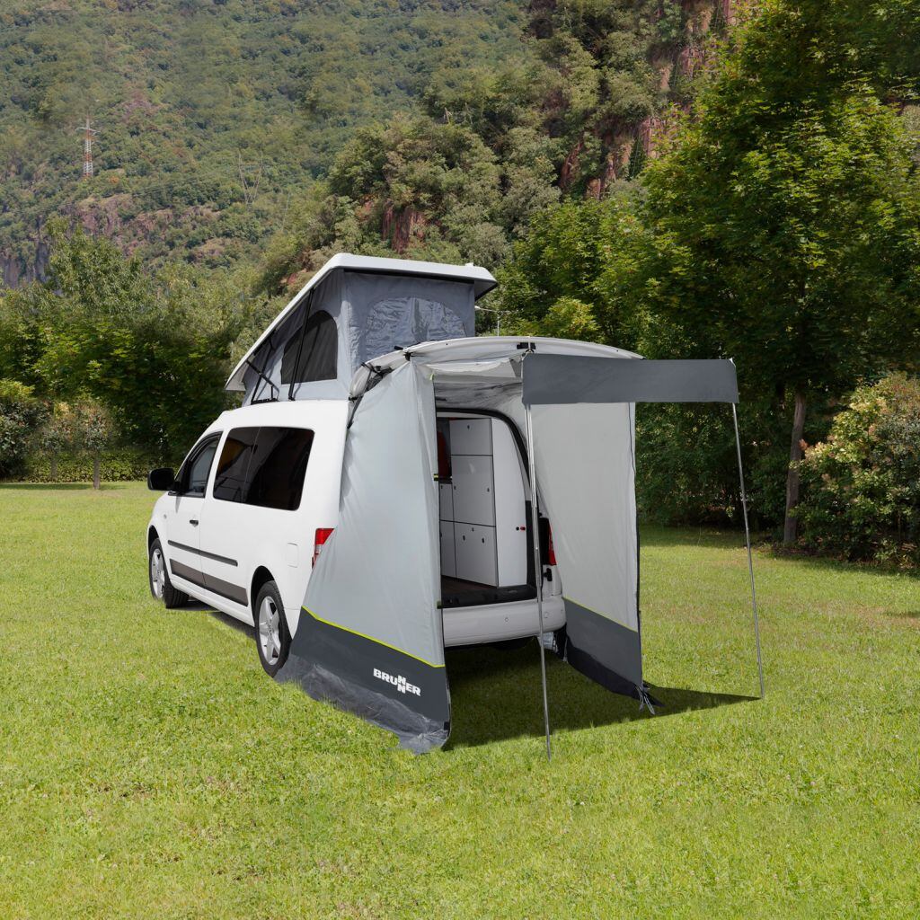 Stan pro zadní výklopné dveře VW Caddy Brunner Pilote verze VW Caddy IV 2015–2020