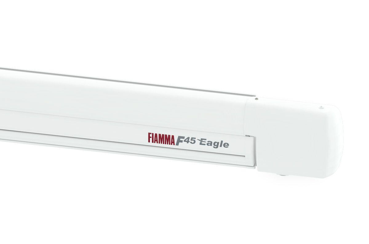 Markýza Fiamma F45Eagle, pouzdro bílé, plátno šedé délka 400 cm