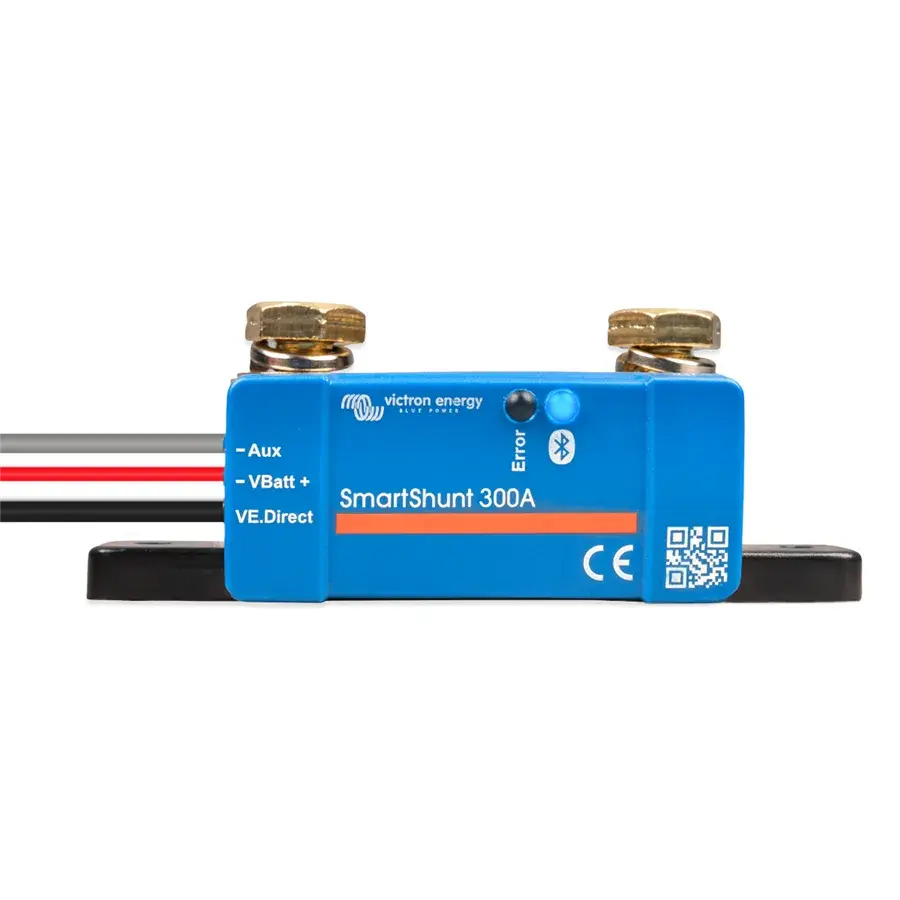 Sledovač stavu dvou baterií Victron Energy SmartShunt IP65 model 300 A