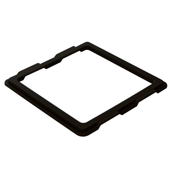 Univerzální adaptérový rám MPK pro Fiat Ducato, černý rozměry (d × š) 280 x 280 mm