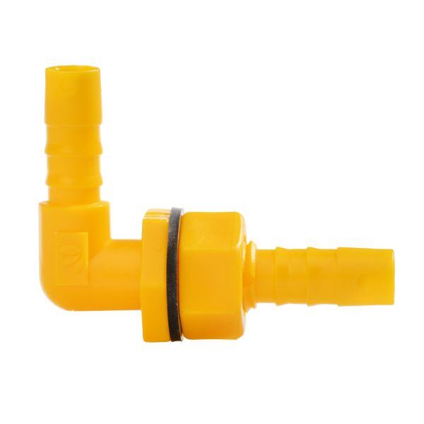 Úhlové připojení s přepážkou LILIE pro připojení 1/2"