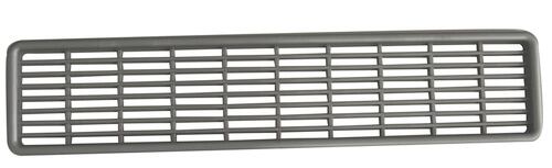 Nábytková větrací mřížka Froli 250 x 50 mm - stříbrná