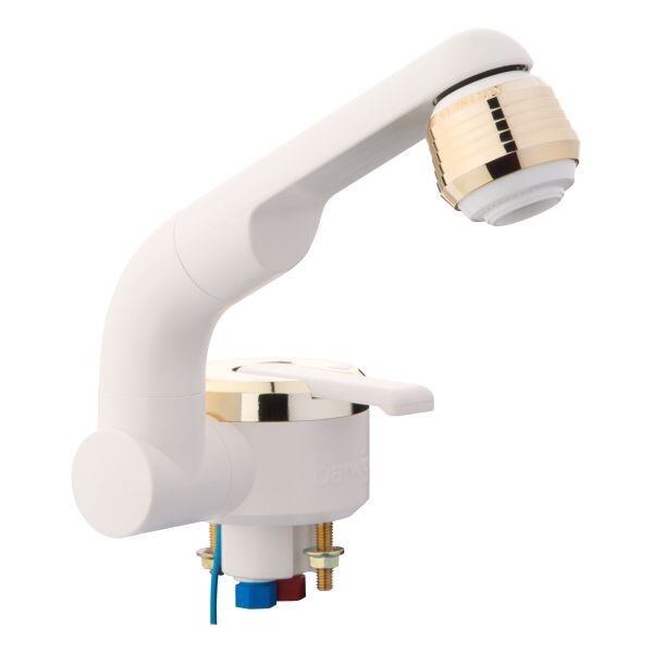 Vodovodní baterie Barwig Perfect bílá/zlatá