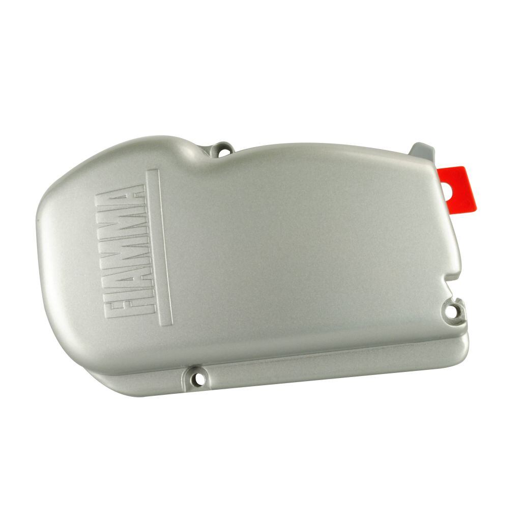 Náhradní koncové krytky markýzy Fiamma F45S/L orientace levá strana verze F45 S 250–450, barva pouzdra titanová