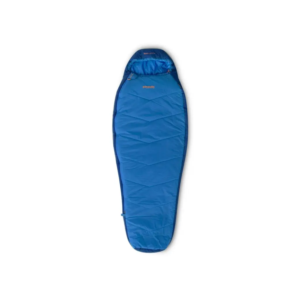 Dětský spacák Pinguin Savana Junior PFM 150 cm barva modrá orientace zip vpravo
