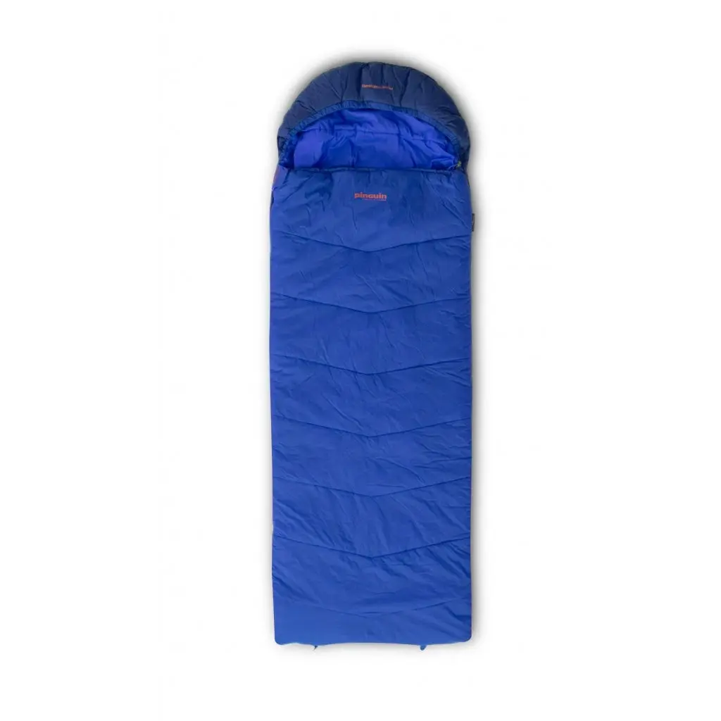 Dětský spacák Pinguin Blizzard Junior PFM 150 cm barva modrá orientace zip vlevo