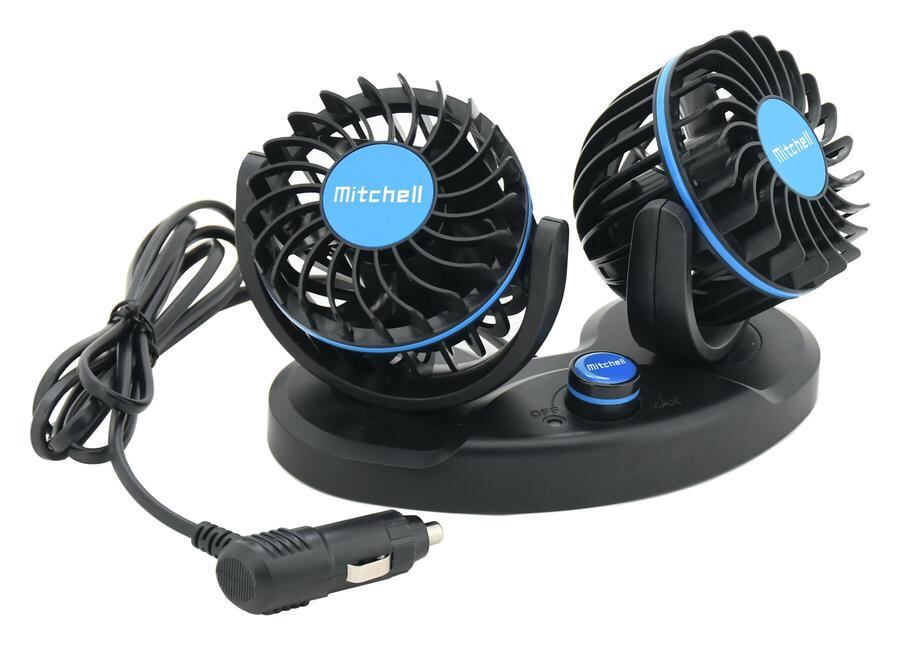 Ventilátor Compass Mitchell Duo 2x85 mm 12 V