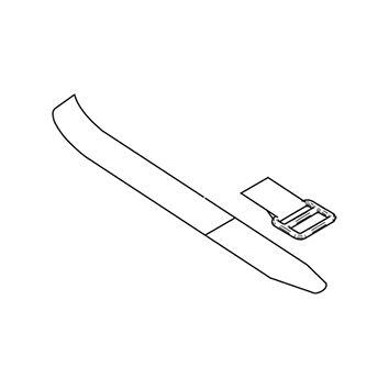 Upevňovací pásek na suchý zip pro zástěnu Thule Windscreen