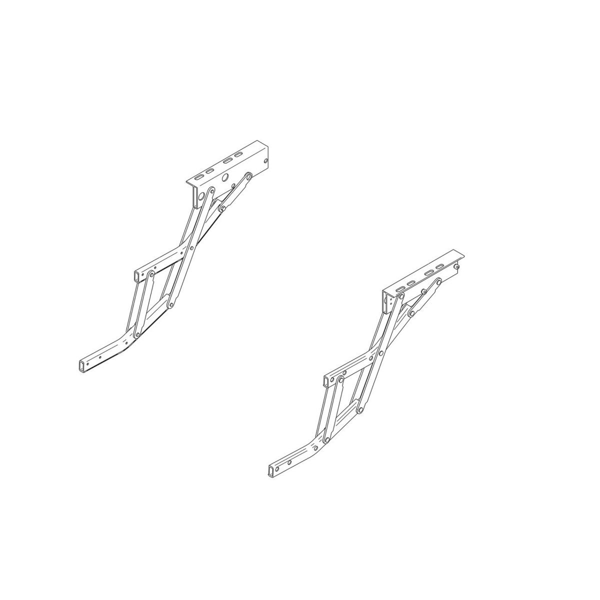 Kompletní rameno pro schůdek Thule Double Step 12 V orientace levá strana