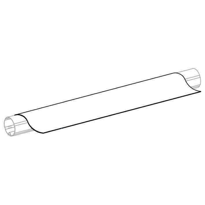 Náhradní plátno pro markýzu Thule Omnistor 8000 barva plátna Alaska Grey délka markýzy 5 m