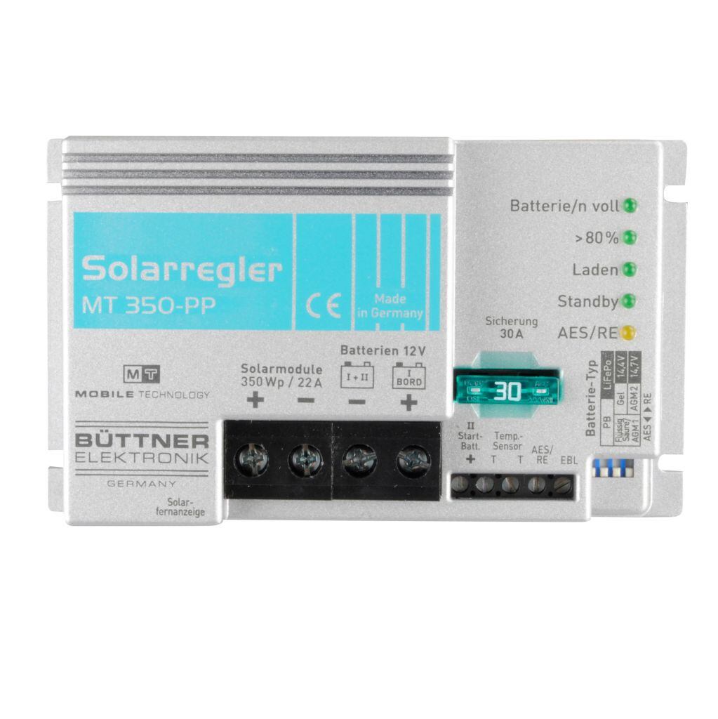 Solární regulátor Büttner MT Power Plus model MT 350 PP