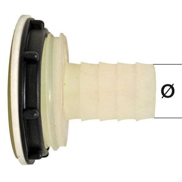 Levně Otvor s kontramatkou průměr 40 mm
