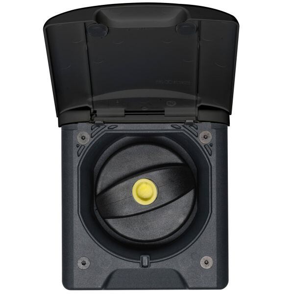 Plnící hrdlo na naftu ABL barva černá