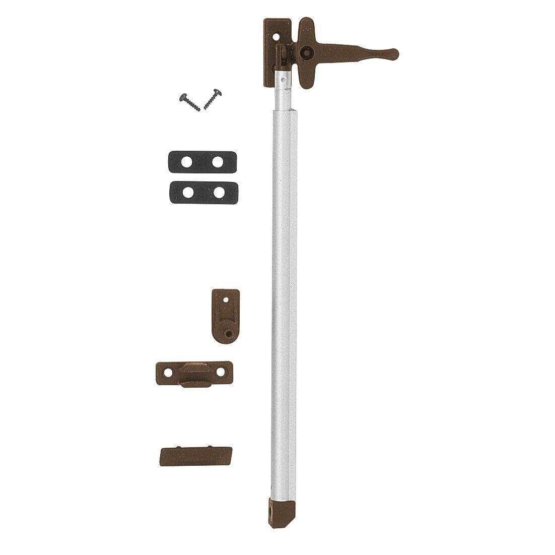 Levně Vzpěra oken se zámkem Mekuwa, 280 mm orientace vzpěra pravá