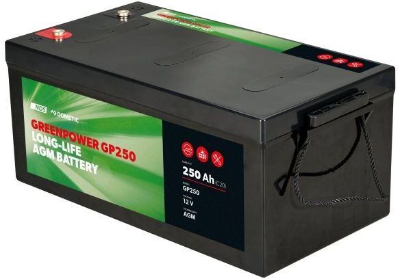 AGM baterie Dometic NDS Greenpower GP kapacita 250 Ah