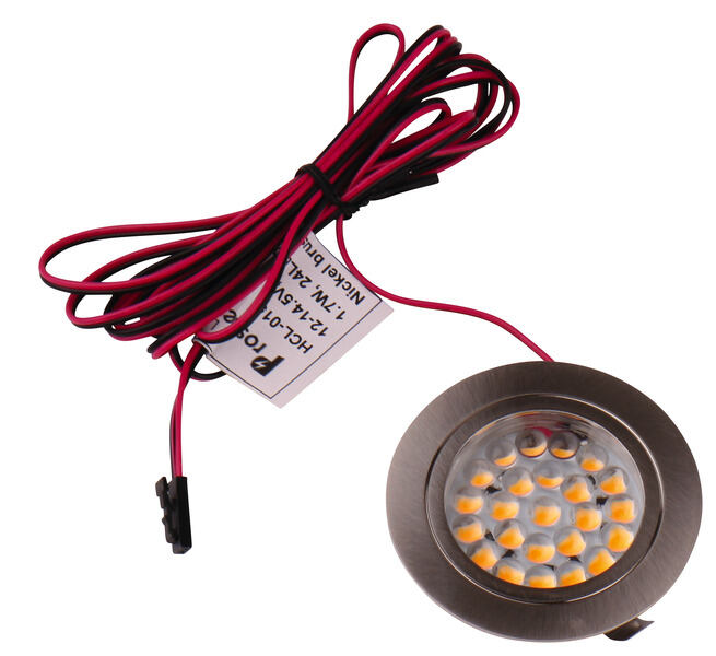 Levně LED bodové světlo Carbest z nerezové oceli varianta 24 LED diod