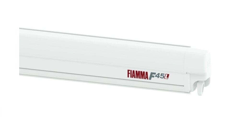 Markýza Fiamma F45, pouzdro bílé, plátno modré délka 550 cm varianta F45 L