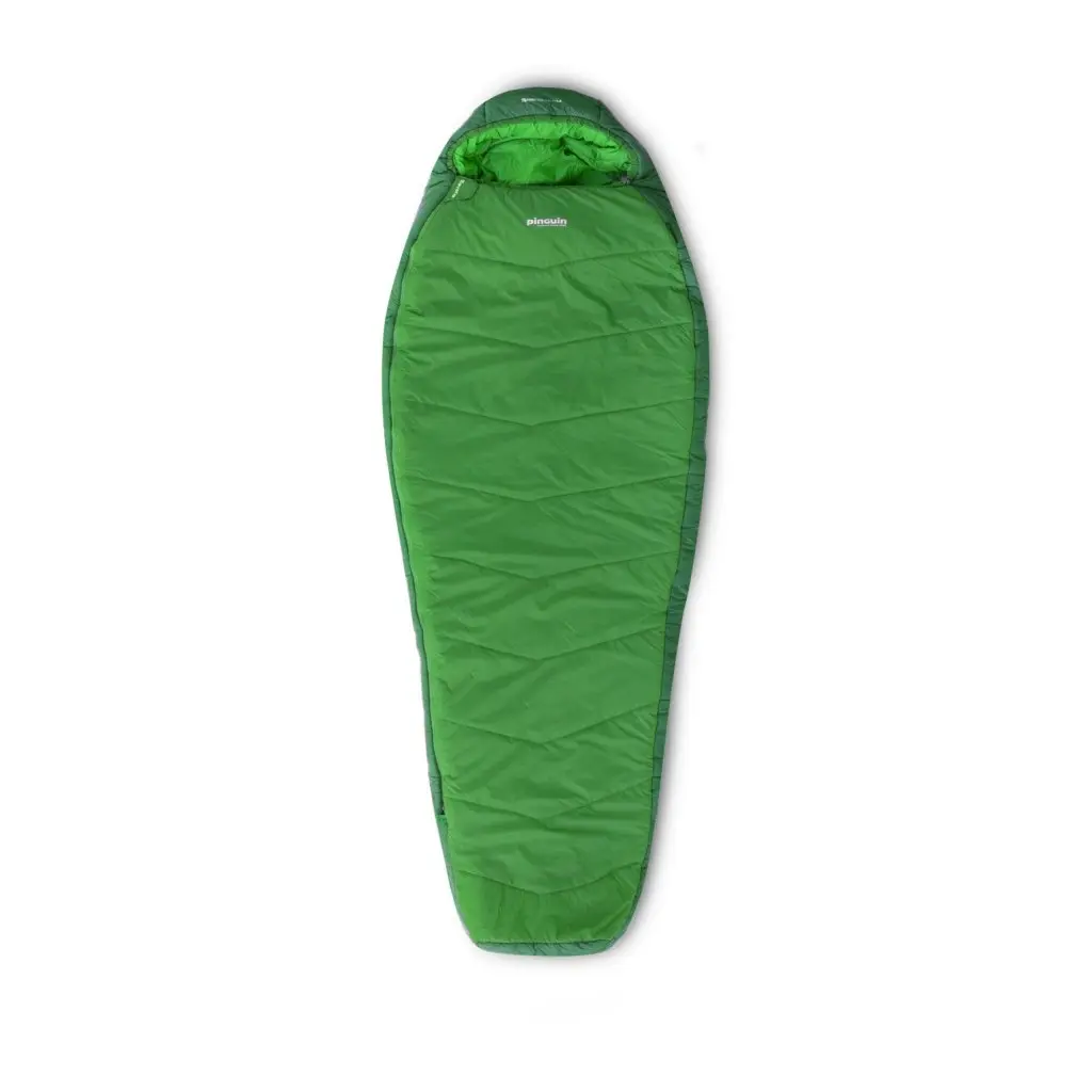 Spacák Pinguin Savana PFM 175 cm barva zelená orientace zip vpravo