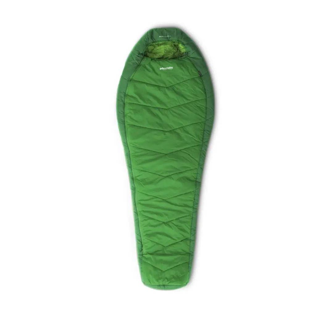 Spacák Pinguin Mistral PFM 195 cm barva zelená orientace zip vlevo