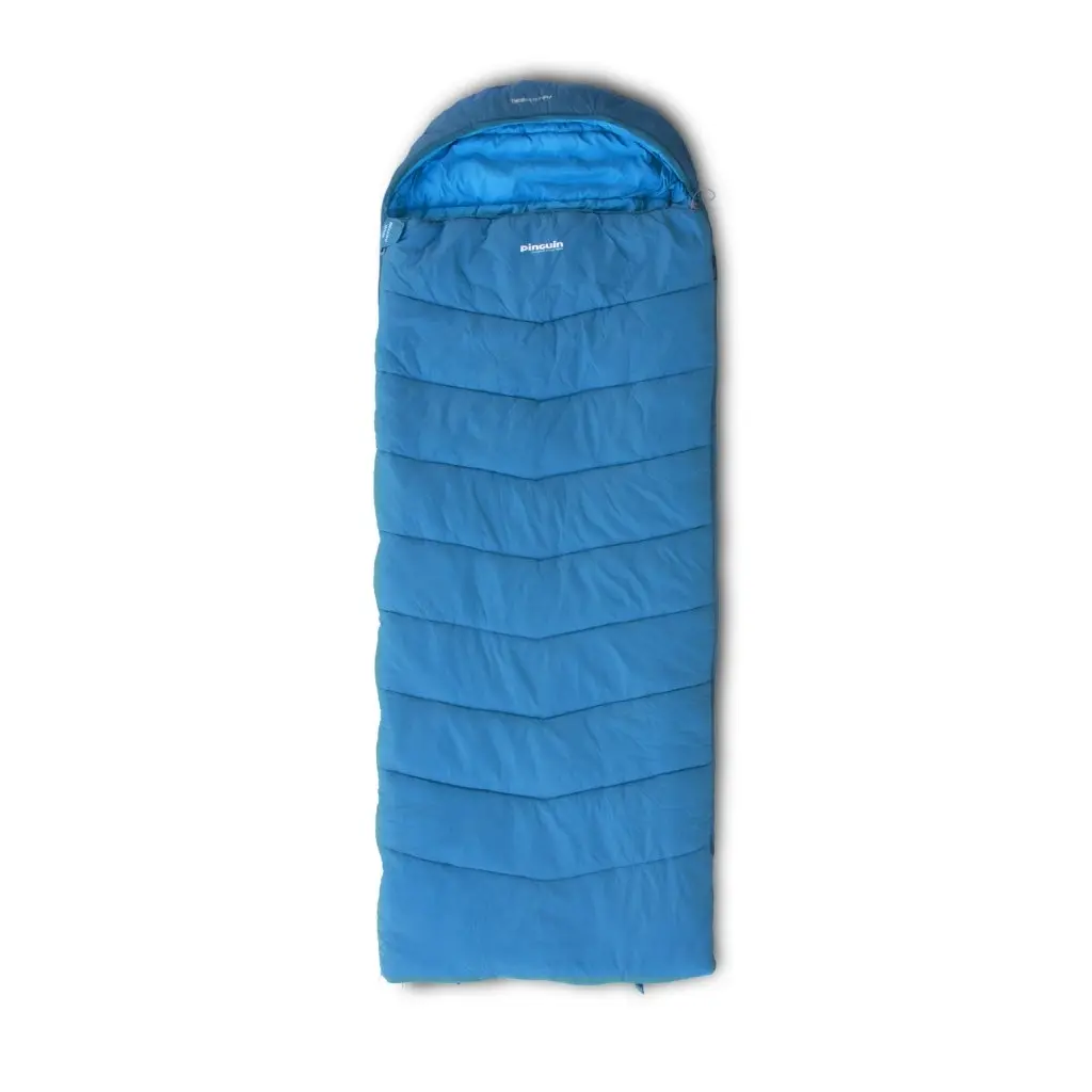 Spacák Pinguin Blizzard Wide PFM 190 cm barva modrá orientace zip vlevo