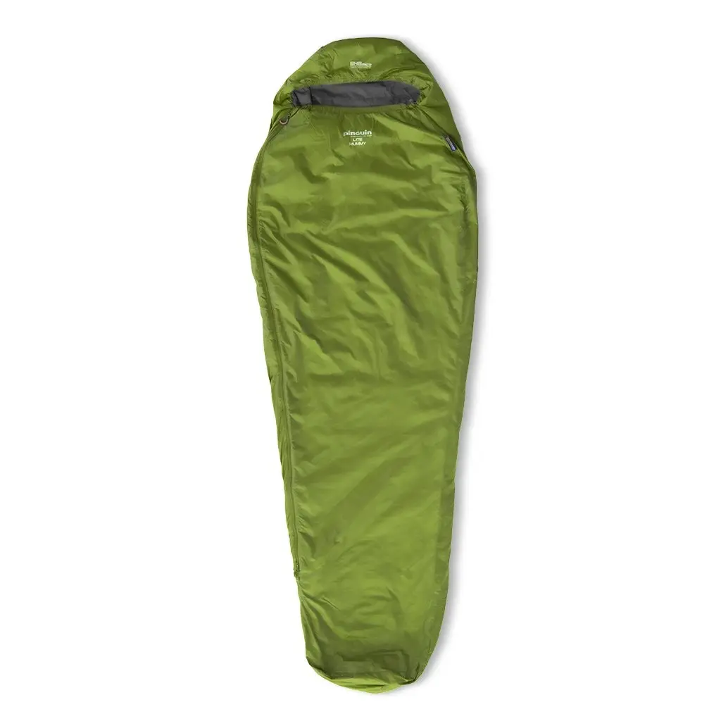 Spacák Pinguin Lite Mummy CCS 195 cm barva zelená orientace zip vpravo