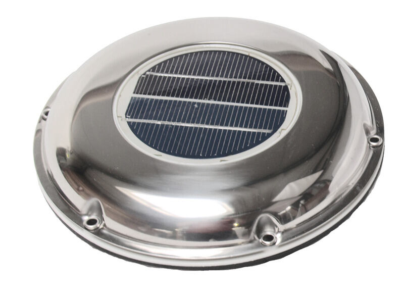 Solární ventilátor Carbest z nerezové oceli 215m
