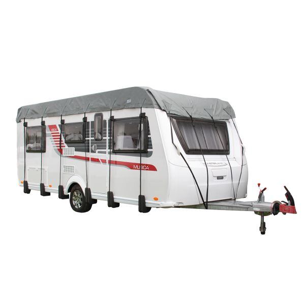 Ochranná střešní plachta pro karavan Hindermann Wintertime rozměry (d × š) 900 × 300 cm
