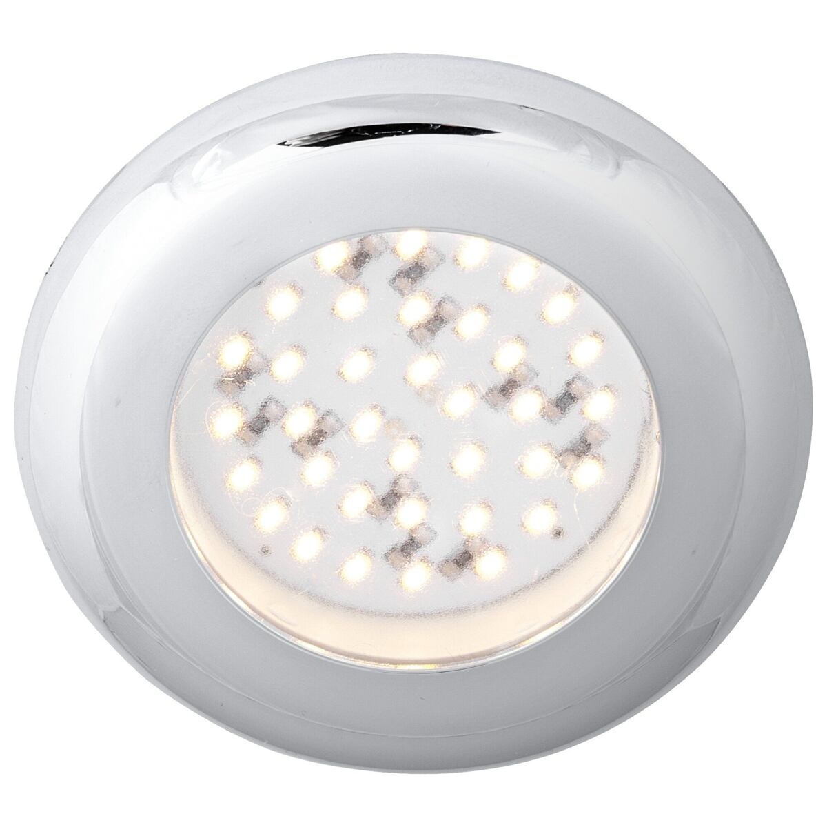 Zapuštěné stropní světlo do karavanu FriLight Nova barva chromová