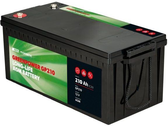 AGM baterie Dometic NDS Greenpower GP kapacita 210 Ah