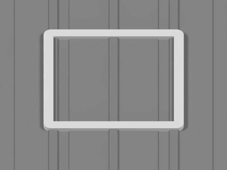 Adaptérový rám pro střešní okno 40×40 cm pro Ford Transit 2006-2013 umístění střecha H2 se 3 prolisy