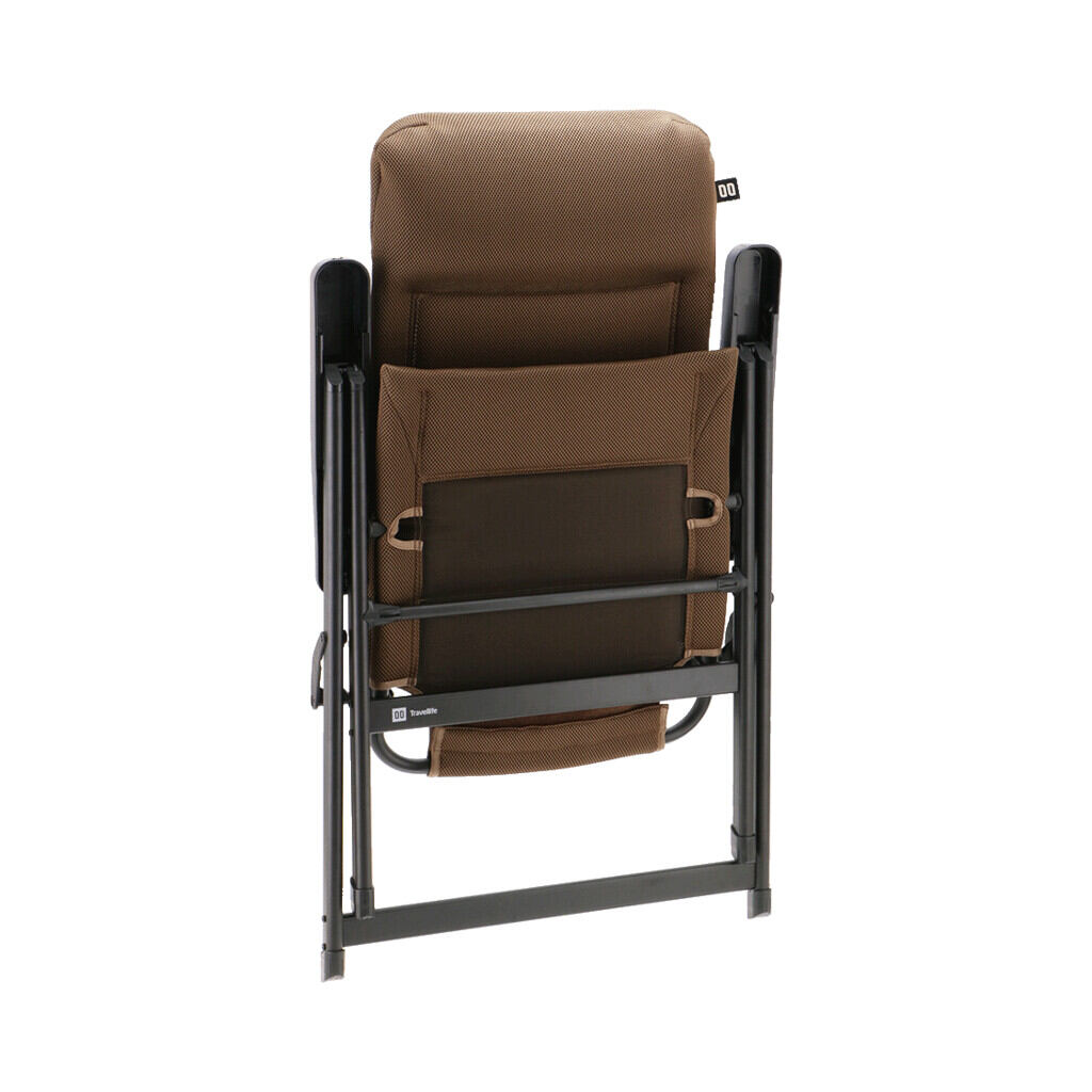 Polohovací křeslo Travellife Barletta Comfort L barva hnědá