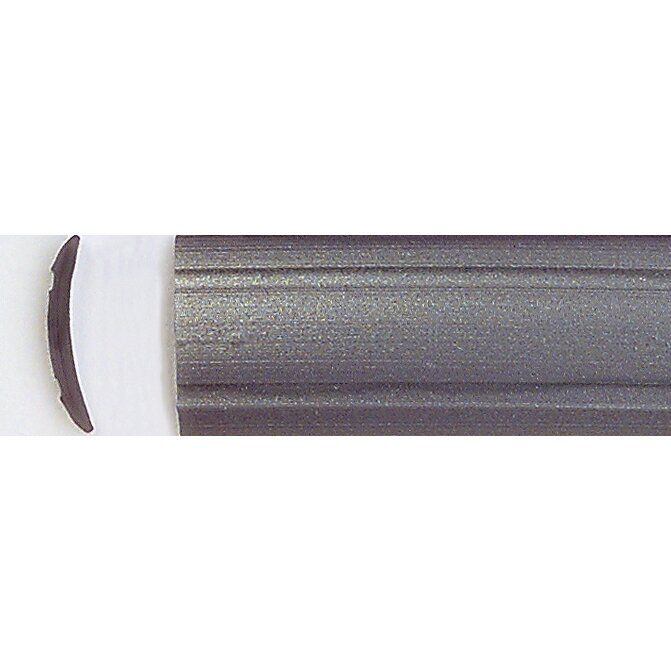 Krycí výplň hliníkové kedrové lišty Estorfer 12 mm barva stříbrná