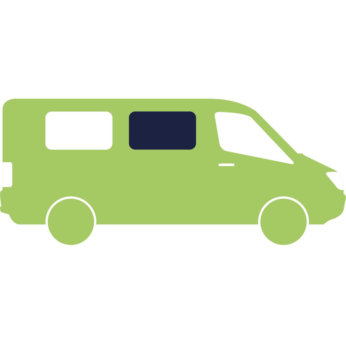 Posuvné boční okno Carbest Renault Trafic od roku 2002 Varianta: 1116 x 598 mm přední pravé posuvné