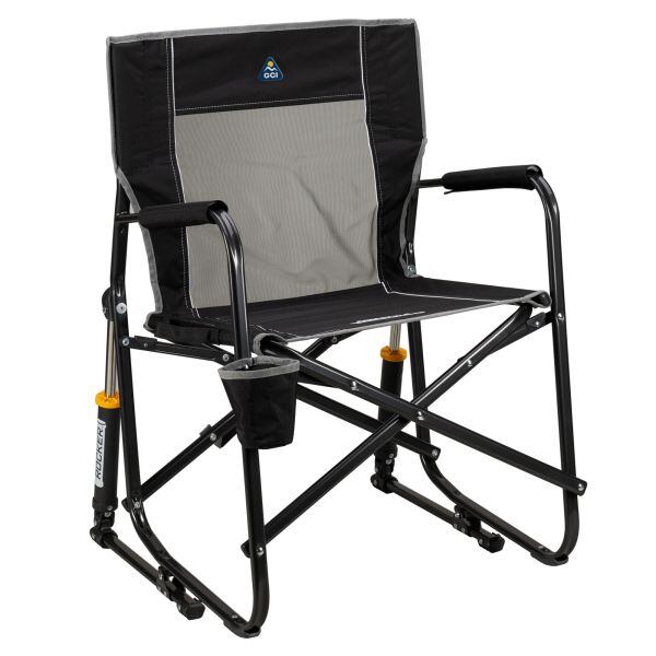 Kempingové křeslo GCI Outdoor Freestyle Rocker™ barva černá