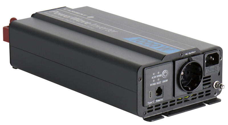 Sinusový měnič napětí Carbest PowerWave, 12/230 V výkon 1 000 W