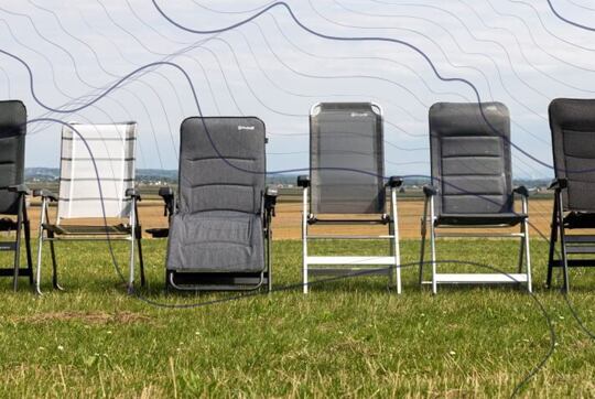 Srovnávací test kempingových křesel do karavanu