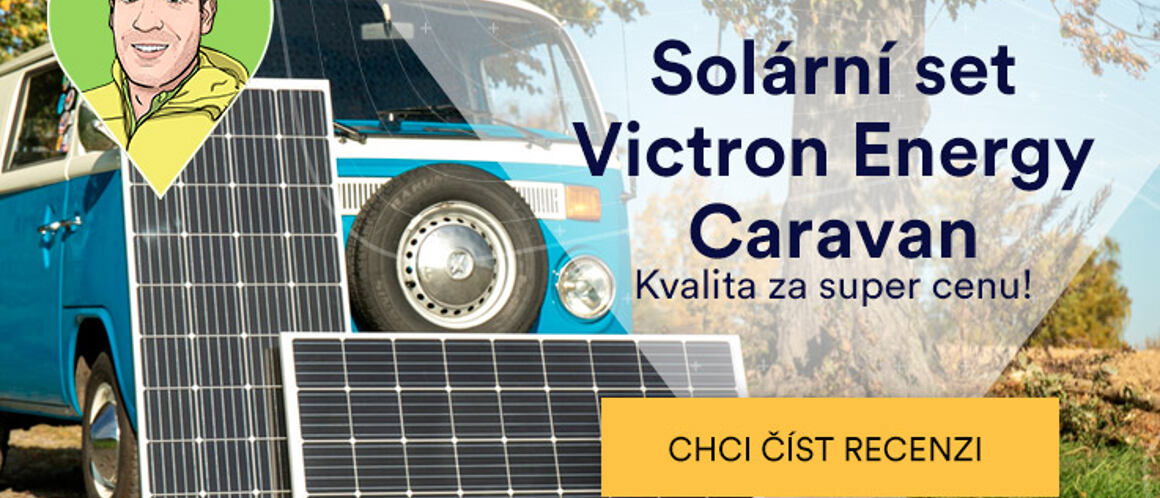 TEST: Solární set Victron Energy Caravan 350 W