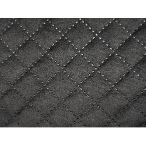 Reimo Trinity gesteppter Bezugsstoff, 140 cm, schwarz