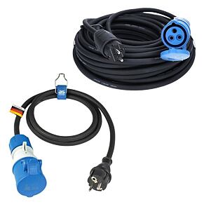 Adapterkabel AS Schwabe Schuko/CEE