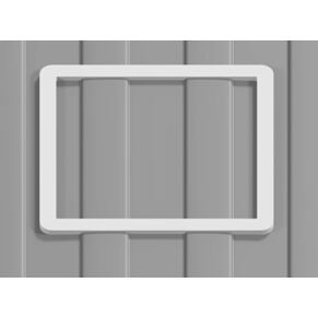 Adaptérový rám pro střešní okno 48,5 x 47 cm pro VW T5/T6