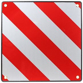 Aluminium-Warnschild Italien/Spanien EAL 50 × 50 cm