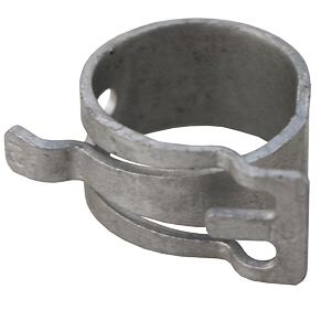 Schlauchfederschelle LILIE WeißGELB Durchmesser 18 mm 5 Stück