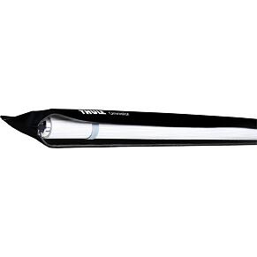 Thule Omnistor 1200 Markise, schwarzes Gehäuse, graue Plane